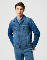 Męska Kurtka Wrangler Denim Jacket Mystic 112371358