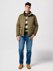 MĘSKA KURTKA WRANGLER FIELD JACKET IVY GREEN 112371453
