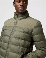 Męska Kurtka Wrangler Packable Puffer Dusty Olive 112371449