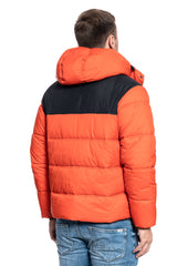 Męska Kurtka Zimowa Lee Puffer Jacket Poinciana L86NSZOL 112122746