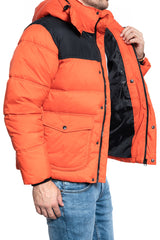 Męska Kurtka Zimowa Lee Puffer Jacket Poinciana L86NSZOL 112122746