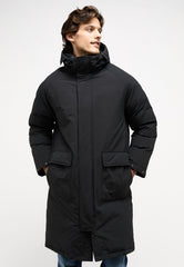 Męska Kurtka Zimowa Parka Mustang Long Parka Moonless Night 1014472 4137