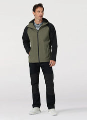 MĘSKA KURTKA ZIMOWA WRANGLER RAIN JACKET DUSTY OLIVE 112324309
