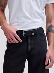 MĘSKI PASEK LEE SMALL LOGO BELT BLACK 112124604