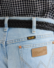 MESKI PASEK WRANGLER BRAIDED BELT BLACK 112378832