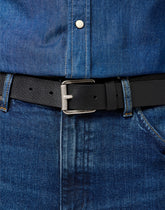 Pasek Męski Wrangler Roller Buckle Belt Black 112365297