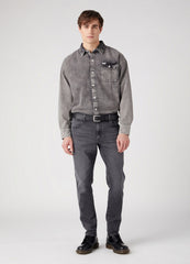 Męski Pasek Wrangler Slim Belt Black 112344035