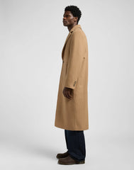 MĘSKI PŁASZCZ LEE LONG WOOL CAR COAT CAMEL 112371316