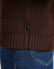 Męski Sweter Lee Chunky Crew Neck Arabica 112370541