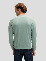 MESKI SWETER LEE CLEAN RAGLAN SWEATER DESERT SAGE 112376922