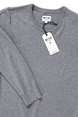 Męski Sweter Mustang Basic C-neck Jumper Mid Grey Melange 1006812 4140