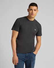 T-Shirt Męski Lee SS Small Logo Tee Washed Black L60UFQON 112113584