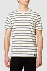 Męski T-Shirt Lee Stripe Tee Golden Haze L64FFDAY 112115758
