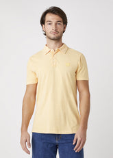 MĘSKI T-SHIRT WRANGLER SS GD POLO LOVELY MANGO W7ANDBA11 112131353