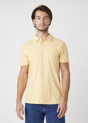 MĘSKI T-SHIRT WRANGLER SS GD POLO LOVELY MANGO W7ANDBA11 112131353