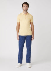 MĘSKI T-SHIRT WRANGLER SS GD POLO LOVELY MANGO W7ANDBA11 112131353