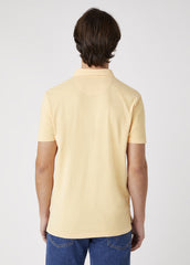 MĘSKI T-SHIRT WRANGLER SS GD POLO LOVELY MANGO W7ANDBA11 112131353