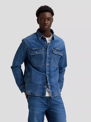 MĘSKIE KOSZULA JEANSOWA LEE 2 POCKET OVERSHIRT BELMONT 112377758