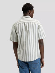 MĘSKIE KOSZULA LEE SS LEE SHIRT LICHEN COVE STRIPE 112376570