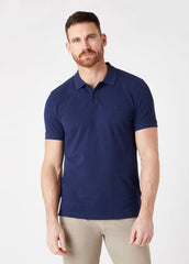 MĘSKIE POLO WRANGLER SS POLO NAVY W7MJK4114 112131940
