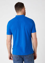MĘSKIE POLO WRANGLER SS POLO WRANGLER BLUE W7MJK4X05 112131943