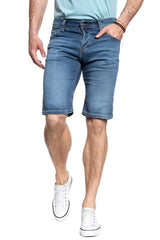 Męskie Spodenki Mustang Chicago Short Denim Blue 1007754 5000 883