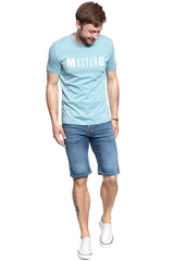 Męskie Spodenki Mustang Chicago Short Denim Blue 1007754 5000 883