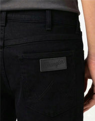 Męskie Spodenki Jeansowe Wrangler Frontier Short Black Rinse 112371345