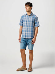 Szorty Jeansowe Męskie Wrangler Texas Shorts Ocean Surge 112362549