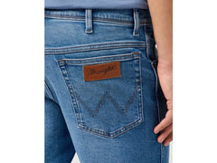 Szorty Męskie Wrangler Texas Shorts Sentinel Steel 112362507