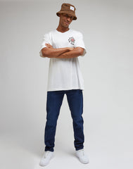 Męskie Spodnie Jeansowe Lee Daren Zip Fly Dark Blue Worn 112339875 L707015950