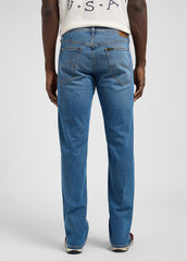 Męskie Spodnie Jeansowe Lee Daren Zip Fly Denim Savant 112370646