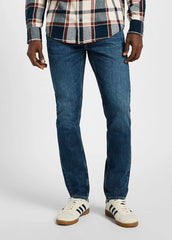 Męskie Spodnie Jeansowe Lee Luke Eclipse Blue 112355861
