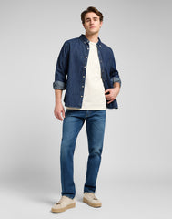 Męskie Spodnie Jeansowe Lee West Richter 112370658