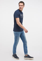Spodnie Jeansowe Męskie Mustang Atlanta Super Skinny Denim Blue 1014186 5000 313