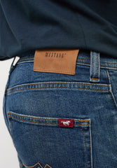 Spodnie Jeansowe Męskie Mustang Orlando Slim Denim Blue 1014599 5000 773