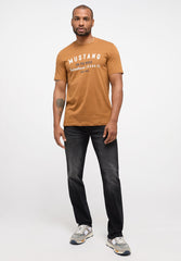 Spodnie Jeansowe Męskie Mustang Waghinton Straight Denim Black 1014267 4000 883