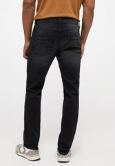 Spodnie Jeansowe Męskie Mustang Waghinton Straight Denim Black 1014267 4000 883