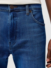 MESKIE SPODNIE JEANSOWE WRANGLER FRONTIER DIGITAL BLUE 112362454