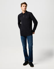 Meskie Spodnie Jeansowe Wrangler Larston Obsidian 112371372