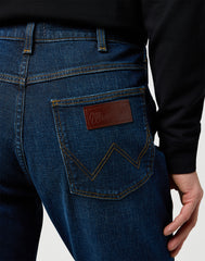 Meskie Spodnie Jeansowe Wrangler Larston Obsidian 112371372