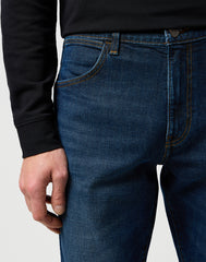 Meskie Spodnie Jeansowe Wrangler Larston Obsidian 112371372