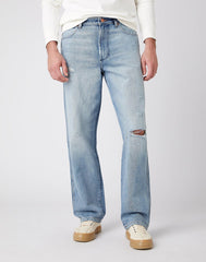 MĘSKIE SPODNIE JEANSOWE WRANGLER REDDING DUST UP BLUE W16XY1383 112141205