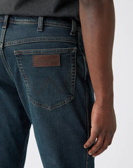 MĘSKIE SPODNIE JEANSOWE WRANGLER TEXAS SLIM DARK DUST W12S2837E 112144749