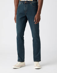 MĘSKIE SPODNIE JEANSOWE WRANGLER TEXAS SLIM DARK DUST W12S2837E 112144749