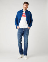 MĘSKIE SPODNIE JEANSOWE WRANGLER TEXAS SLIM THE GURU W12SU551H 112141159