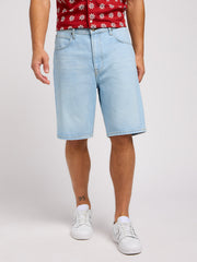 Męskie Spodenki Jeansowe Szorty Lee Asher Short Light Stone Wash 112349239