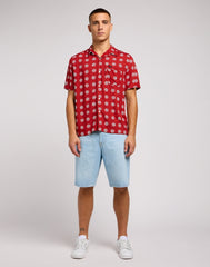 Męskie Spodenki Jeansowe Szorty Lee Asher Short Light Stone Wash 112349239