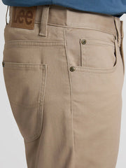 MESKIE SPODNIE LEE DAREN DARK TAUPE 112377682