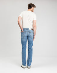 MESKIE SPODNIE LEE DAREN HORIZON BLUE 112367189
